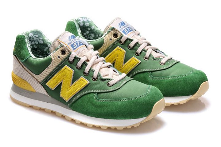 new balance 574 homme vert